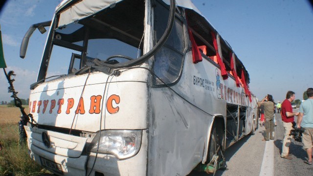 Снимка: Обвинения за шофьора на автобуса убиец  