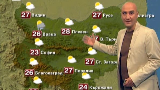 Снимка: Времето - Обедна емисия - 01.06.2012 г.