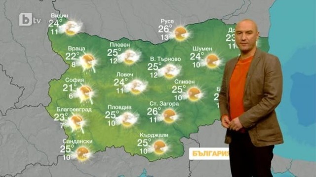 Снимка: Времето - Сутрешна емисия - 01.06.2013 г.