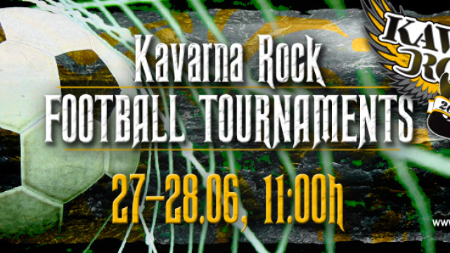 Снимка: В духа на Мондиал 2014: Два футболни турнира в рамките на Kavarna Rock 2014