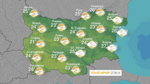 Снимка: Хладно и облачно остава времето