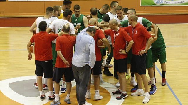 Снимка: Баскетболните национали се събраха