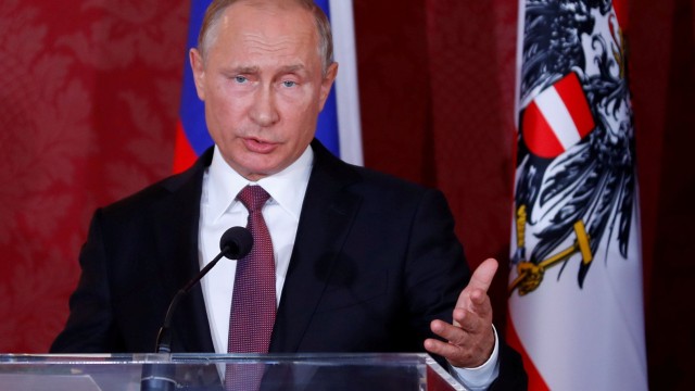 Снимка: Владимир Путин е на визита в Австрия