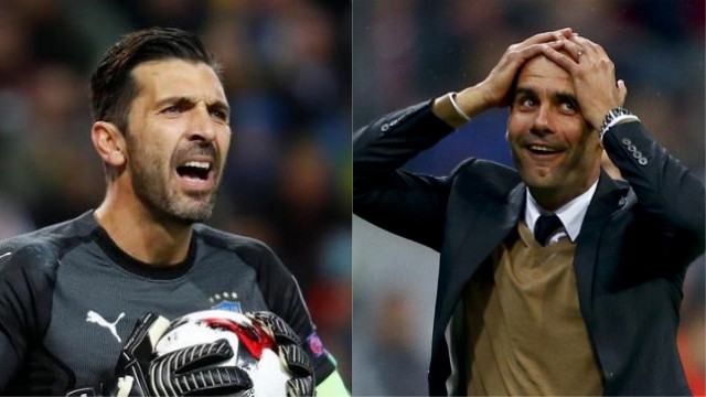 Снимка: ﻿Наказания за Буфон и Гуардиола (ВИДЕО)