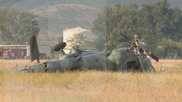 Снимка: Основната версия за катастрофата с Ми-17 – техническа неизправност