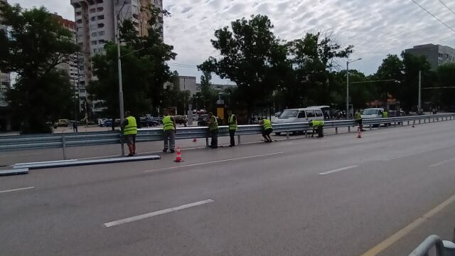 Снимка: Протест на бул. 