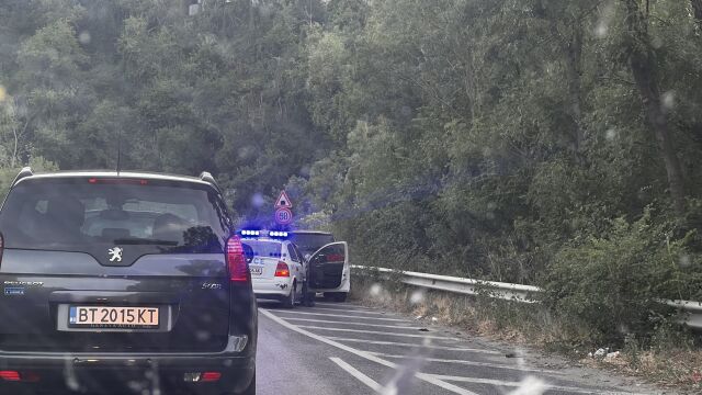 Снимка: Гонка с полиция и арест на чужденец във Велико Търново