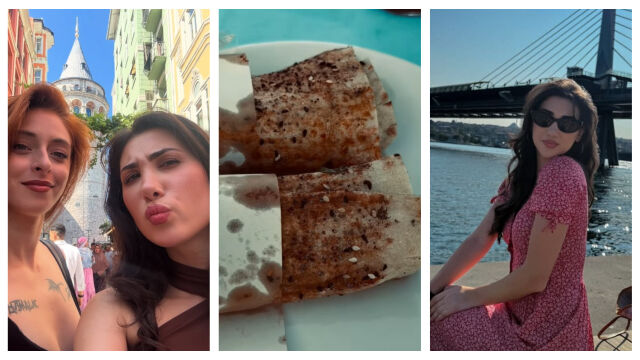 Снимка: Клаудия и Синтия от „Ергенът“ в Истанбул: 30 км ходене и най-вкусните дюнери с риба (СНИМКИ)