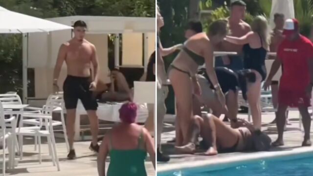 Снимка: И в Англия си имат такива: Футболист нокаутира жена… със стол (ВИДЕО)