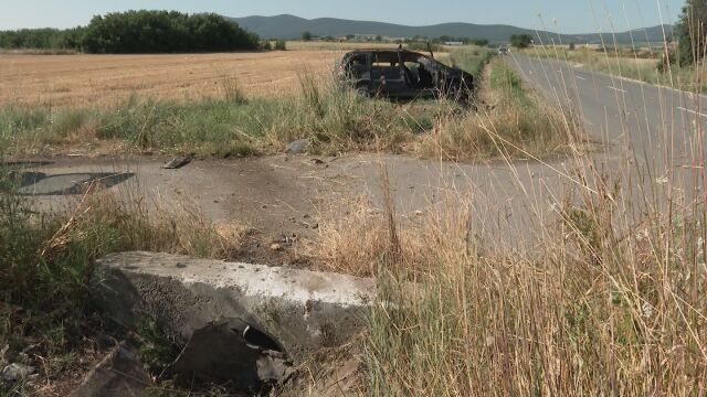 Снимка: Тежкият инцидент край Крумово: Бебето е в тежко състояние, бащата е с опасност за живота