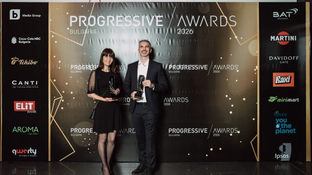 Снимка: Кока-Кола ХБК България с двойно признание от PROGRESSIVE AWARDS 2026