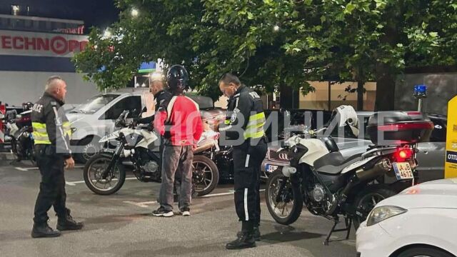 Снимка: Спецоперация в Бургас: Полиция и дронове следяха за нарушители на пътя (ВИДЕО и СНИМКИ)