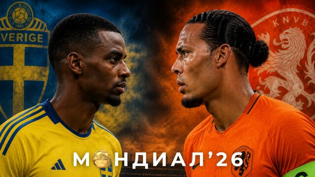 НА ЖИВО: Нидерландия - Швеция (1:0)