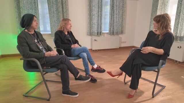 Снимка: Foreigner пред bTV преди концерта им в София