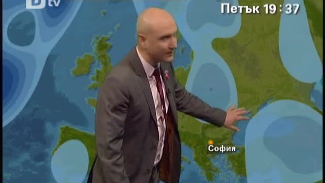 Снимка: Времето - Късна емисия - 01.03.2012 г.