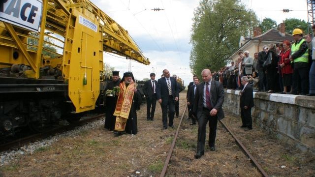 Снимка: Враца на бунт срещу скоростна жп линия