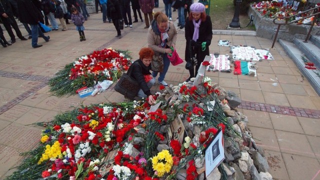 Снимка: Мадрид почете паметта на Пламен Горанов