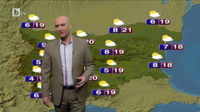 Снимка: Времето – Централна емисия – 09.03.2013 г.