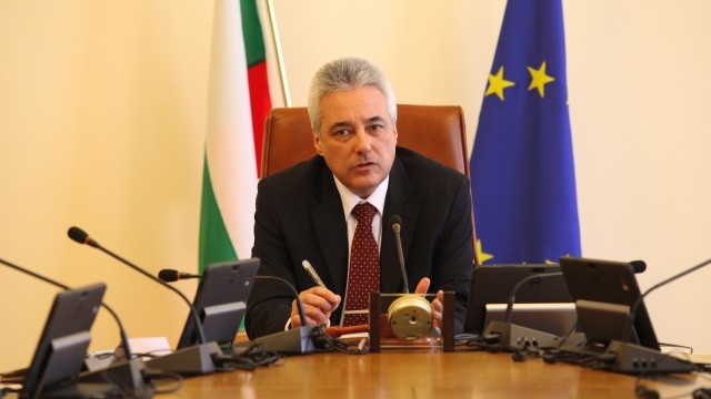 Снимка: Лидерите на Синята коалиция на среща с премиера Марин Райков