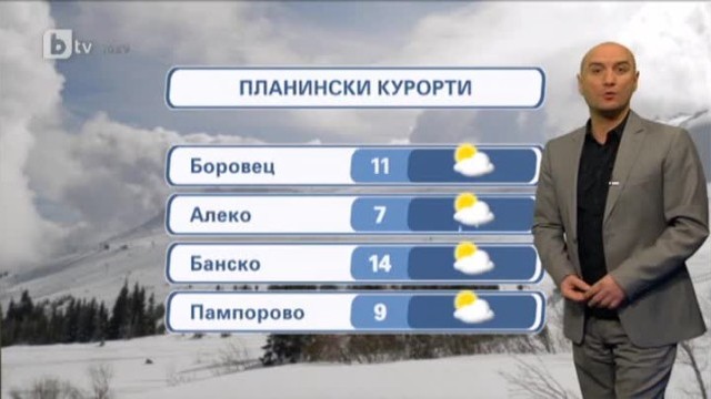 Снимка: Времето - Късна емисия - 31.03.2013 г.