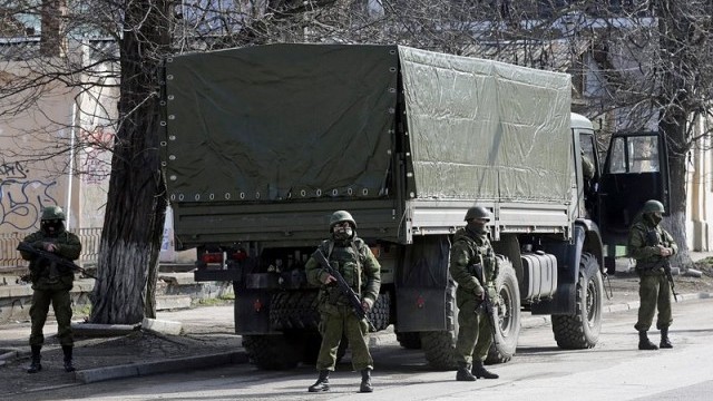 Снимка: Възможно е снайперист да е стрелял срещу военната част в Симферопол