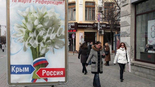 Снимка: За Германия референдумът в Крим е без значение