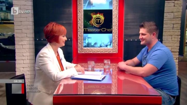 Симеон Червенков след победата в 