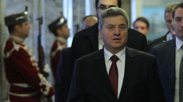 Снимка: Македонският президент: ЕС ни изостави, а ние го пазим от нашествие на джихадисти