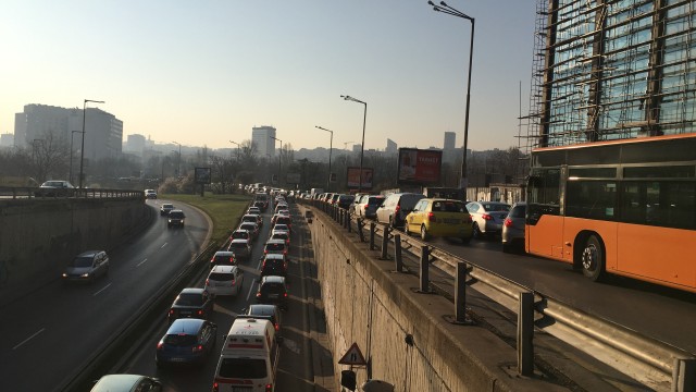 Снимка: Добре ли е планирана новата организация на движението в центъра на София? 