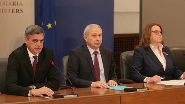 Снимка: Първи отчет на кабинета 