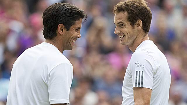 Снимка: Вердаско срещу Мъри на финала в Дубай