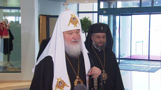 Снимка: Руският патриарх Кирил си тръгва от България огорчен