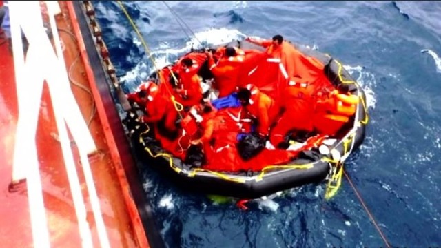 Снимка: Български моряци спасиха бедстващ екипаж в Мексиканския залив