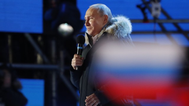 Снимка: Особености на кандидатпрезидентската кампания на Путин 