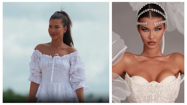 Снимка:  Косара от „Ергенът“ – вижте как е изглеждала като булка (СНИМКИ)