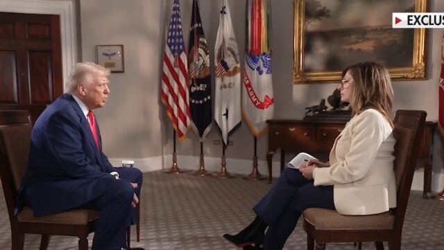 В интервю за Фокс нюз американският президент Доналд Тръмп заяви