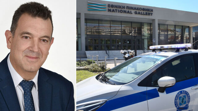 Депутатът Никос Пападопулос от гръцката ултраконсервативна партия Ники е нахлул