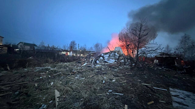 Снимка: Украйна атакува с дронове Москва