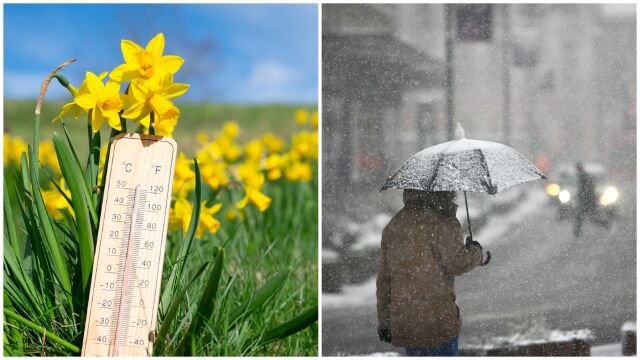 Националният институт по метеорология и хидрология обяви жълт код за