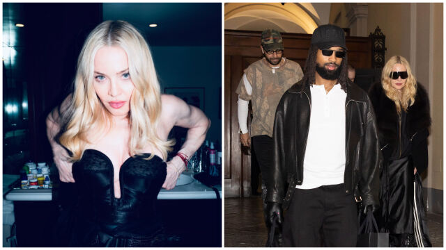 Снимка: Мадона в Милано: Без задръжки и без панталони (СНИМКИ)