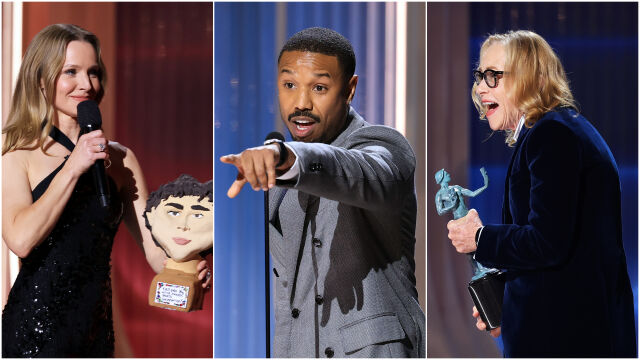 Снимка: SAG 2026: Най-емоционалните моменти – от шокираща победа до неочаквани сълзи (СНИМКИ)