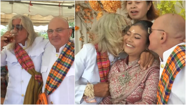 Снимка: 37-годишна жена се омъжи за двама: Двойно „ДА“ срещу 50 хиляди евро (ВИДЕО)