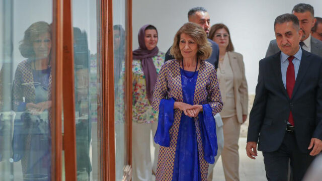 Снимка: „Оставете кюрдите на мира. Не сме оръжия под наем“: Първата дама на Ирак срещу използването „като пешки“