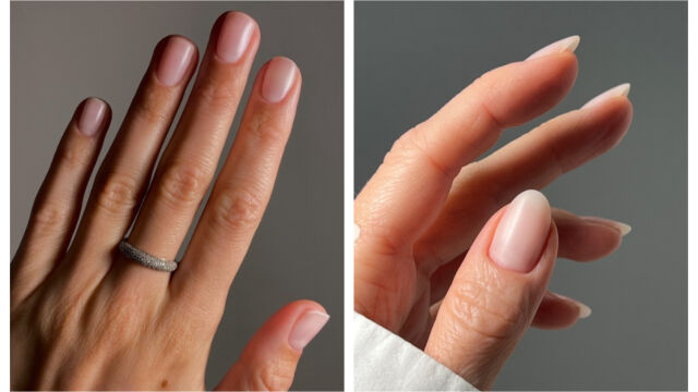 Снимка: Минималистичният маникюр на 2026: защо blurred nails става толкова популярен (СНИМКИ)