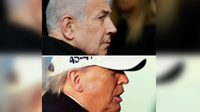 Снимка: Тръмп и Нетаняху си общуват телепатично?