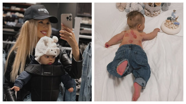 Снимка: Натали Трифонова представя Арън – а феновете гадаят на кого прилича малкият чаровник (СНИМКИ)