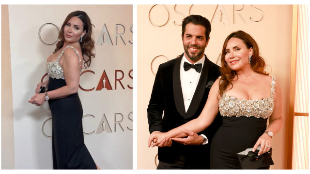 Снимка: Соня Йончева на Оскари 2026: Българската звезда сияе в Oscar de la Renta (СНИМКИ)