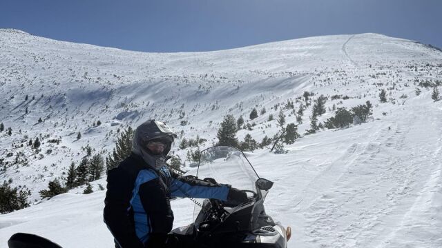 Снимка: Масирани акции в Рила, Пирин и Централен Балкан: Заловиха нарушители с моторни шейни и мотори