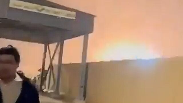 Снимка: Два дрона атакуваха голямо нефтено находище в Южен Ирак (ВИДЕО)