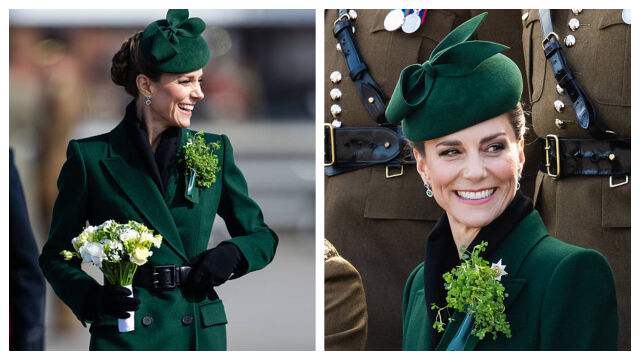 Снимка: Кейт Мидълтън трогна всички с жеста си към малко момиченце в Деня на Св. Патрик 